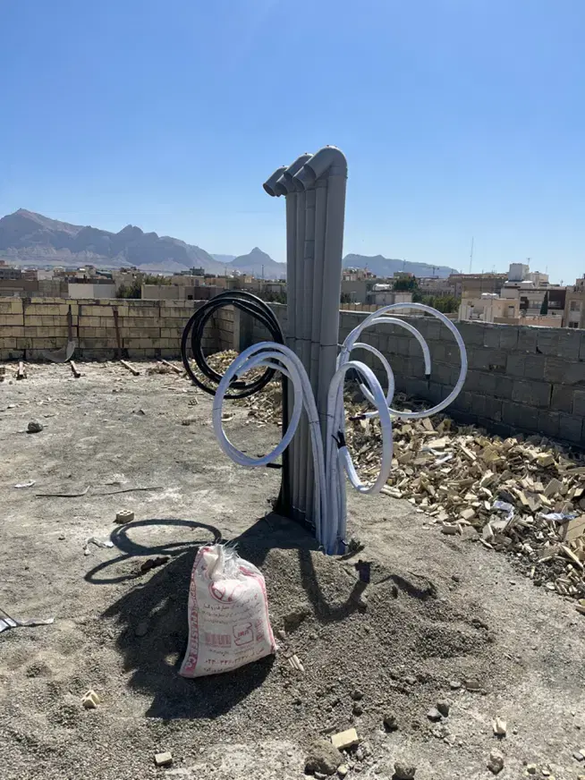 لوله کشی مسی ساختمان