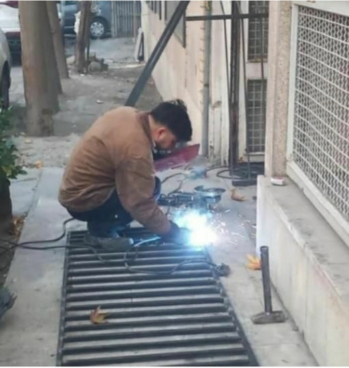 جوشکاری و آهنگری سیار 
