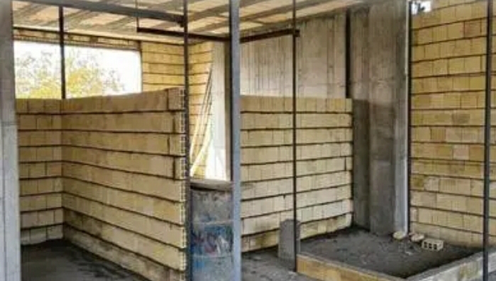 بنایی دیوار چینی سفال کاری 