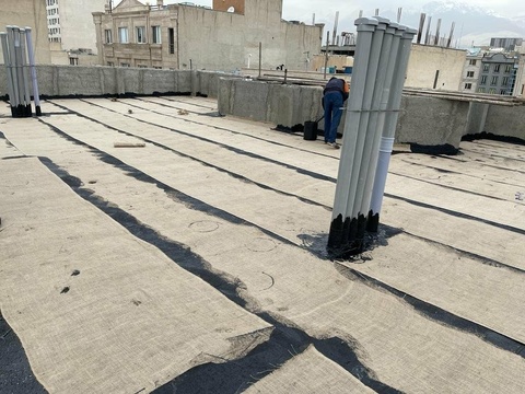 نصب و اجرای ایزوگام و قیرگونی 